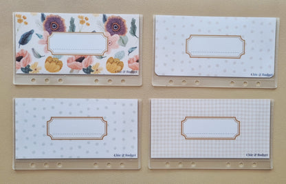 Pack de 4 Enveloppes - A6 + Trackers