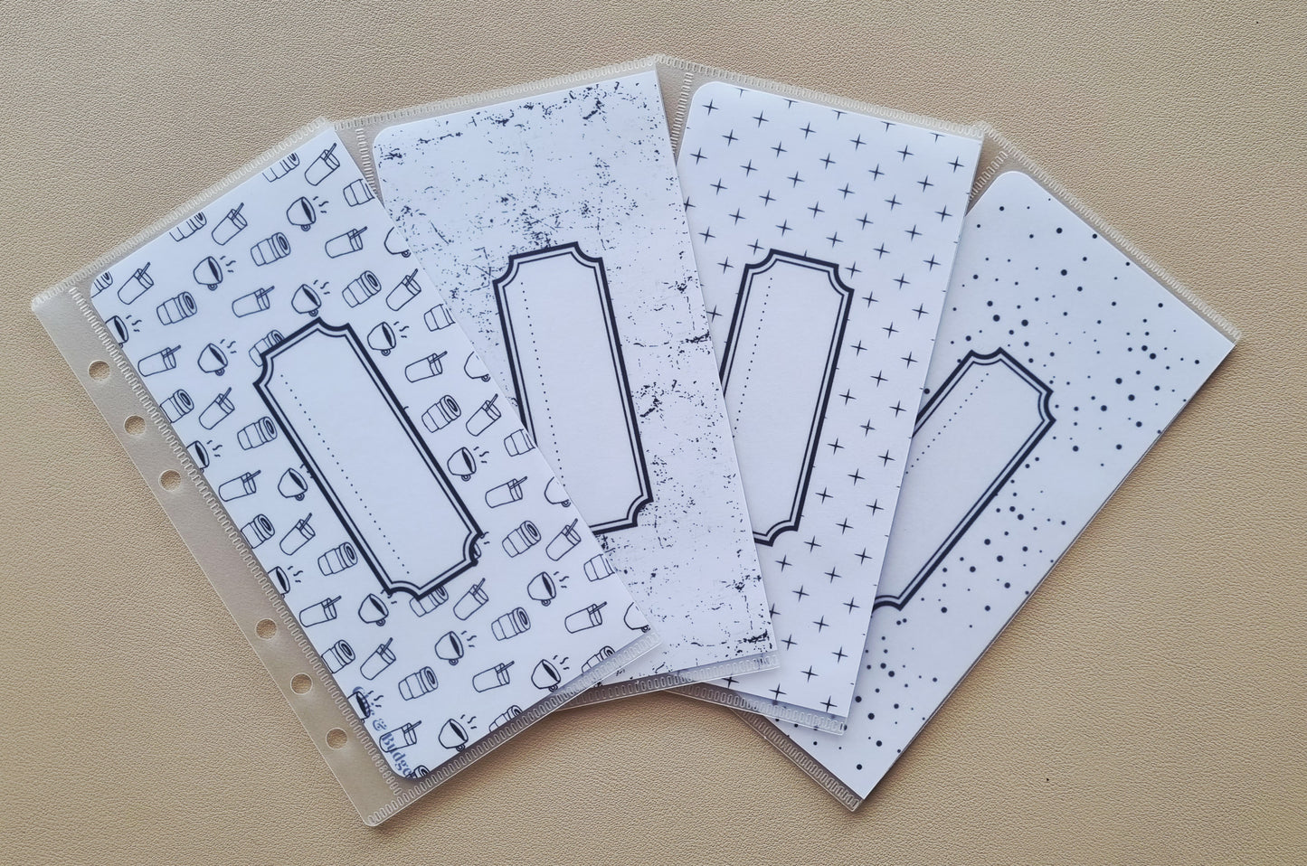 PACK de 4 enveloppes - A6 + Trackers