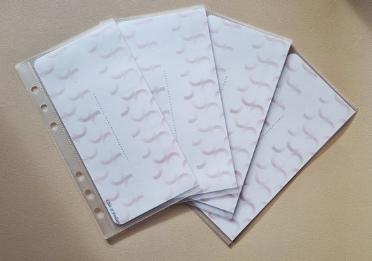 PACK de 4 enveloppes - A6 + Trackers