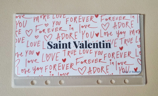 Enveloppe "Saint-Valentin" - A6 (2 designs)
