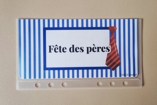 Enveloppe "Fête des pères" - A6 (2 designs)