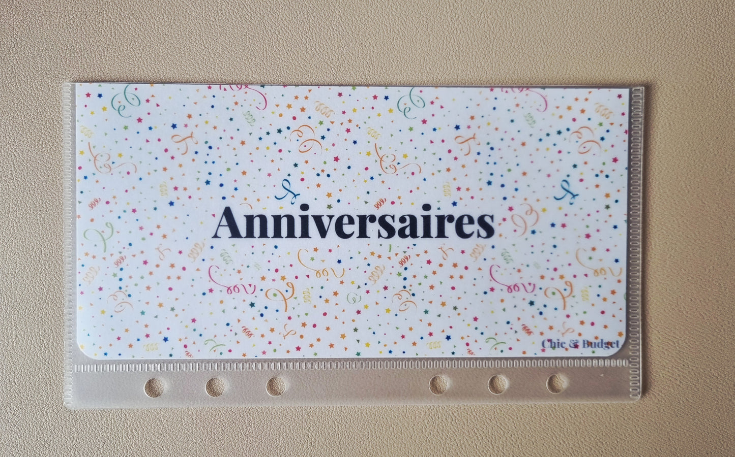 Enveloppe "Anniversaire" - A6 (2 designs)