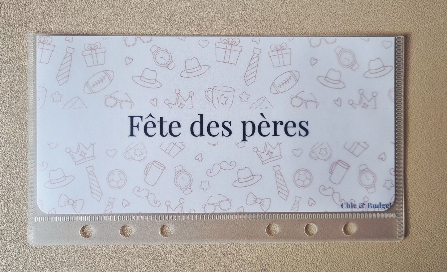 Enveloppe "Fête des pères" - A6 (2 designs)