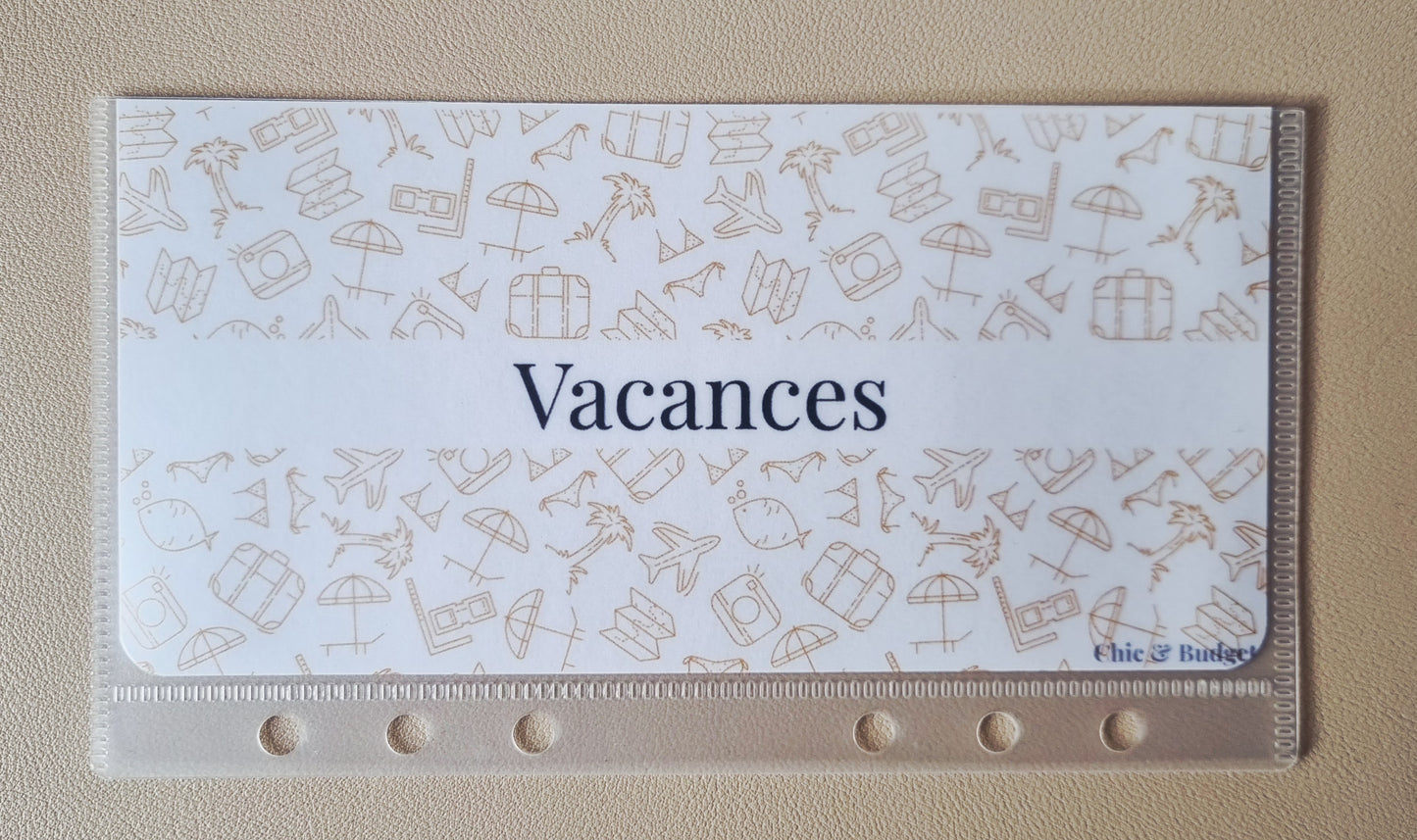 Enveloppes "Vacances" - A6 (2 designs)