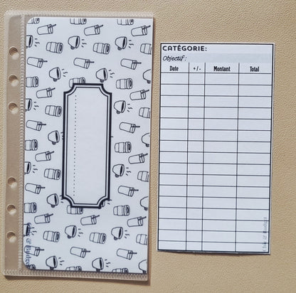 PACK de 4 enveloppes - A6 + Trackers