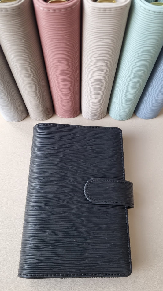 classeur A6 en cuir - Collection Sophie