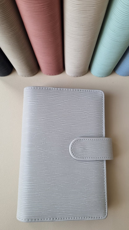 classeur A6 en cuir - Collection Sophie