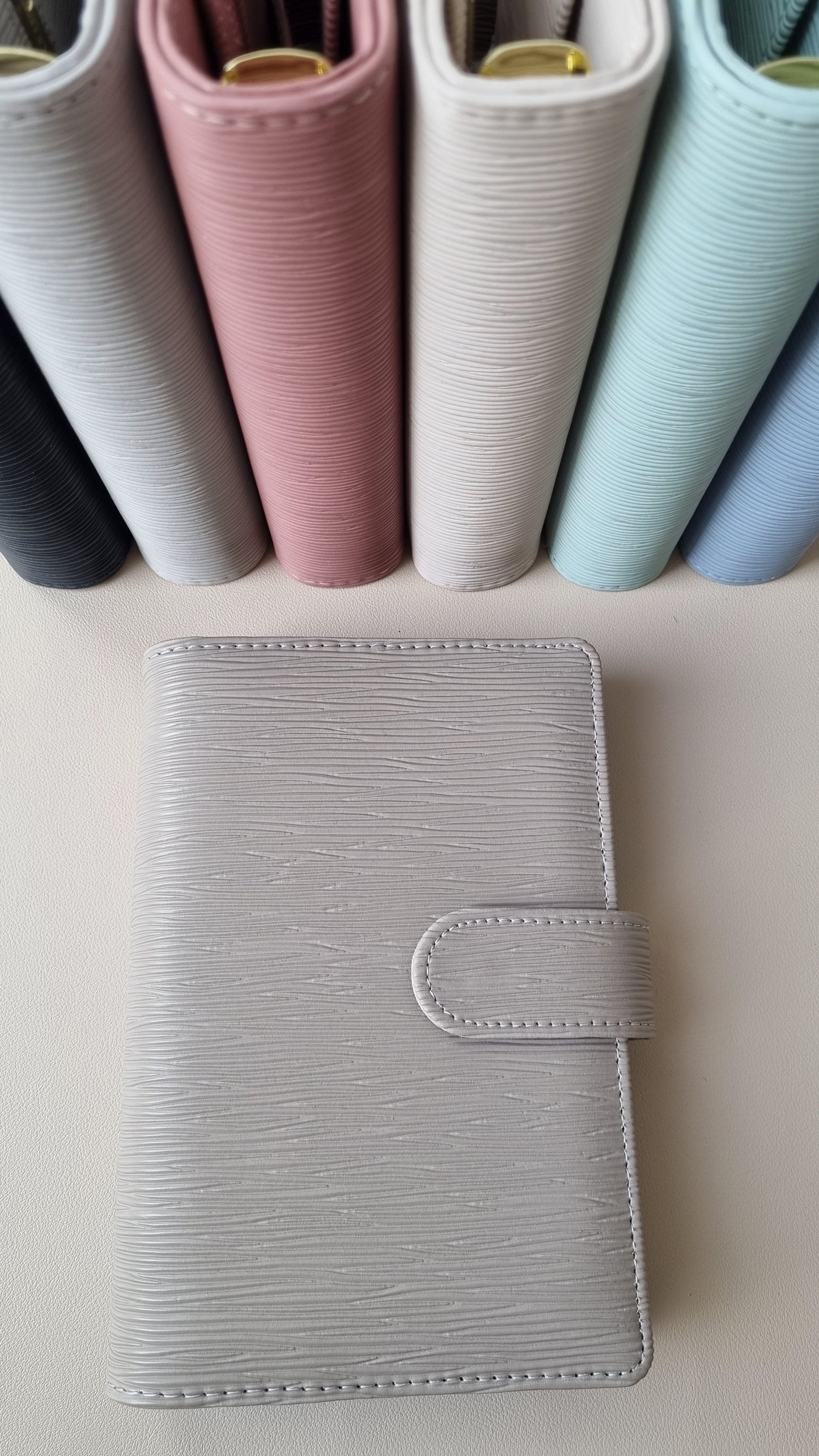 classeur A6 en cuir - Collection Sophie