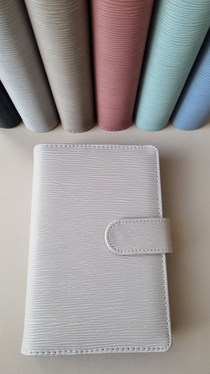 classeur A6 en cuir - Collection Sophie