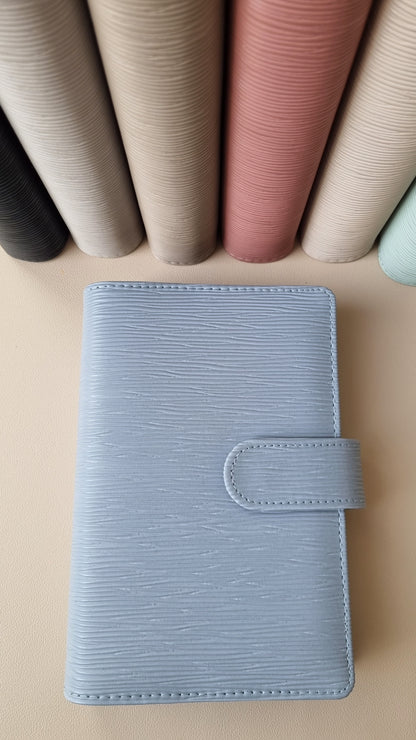 classeur A6 en cuir - Collection Sophie