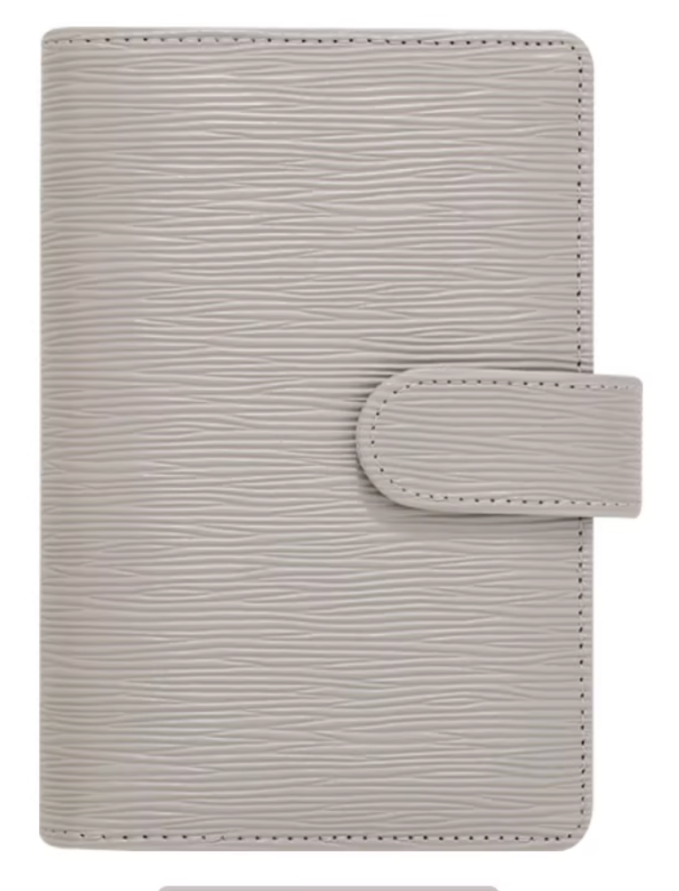 classeur A6 en cuir - Collection Sophie