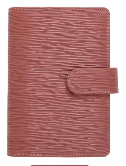 classeur A6 en cuir - Collection Sophie